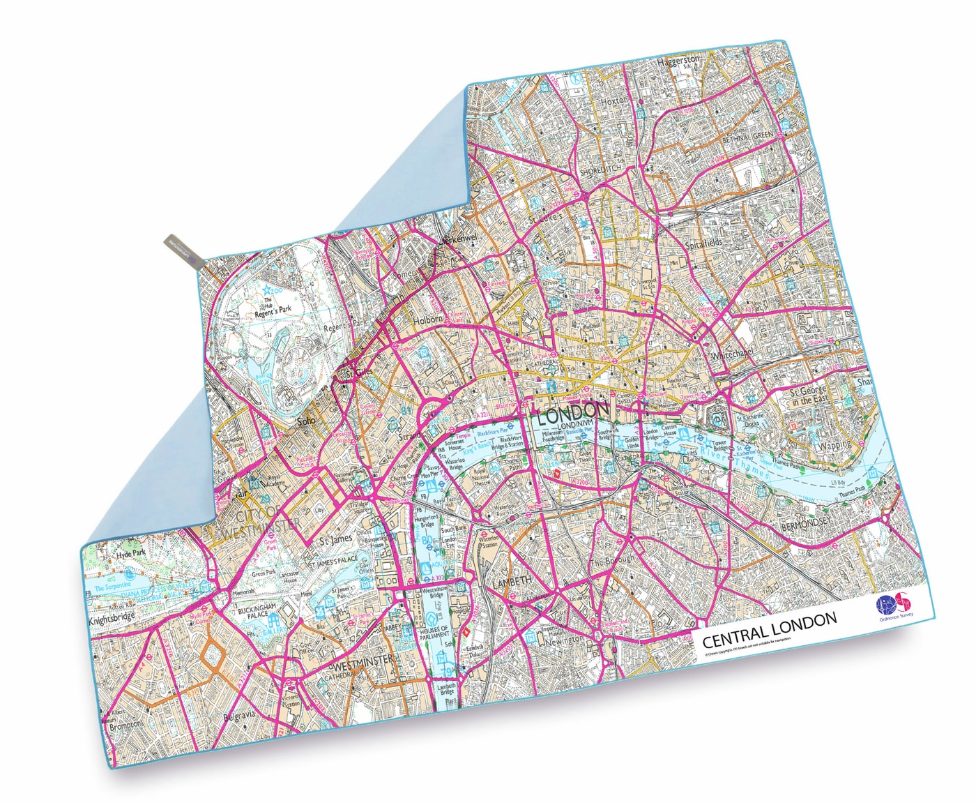 Turhåndkle SoftFibre Kart London
