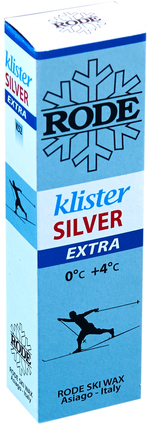 Rode Klister Silver extra 0/+4